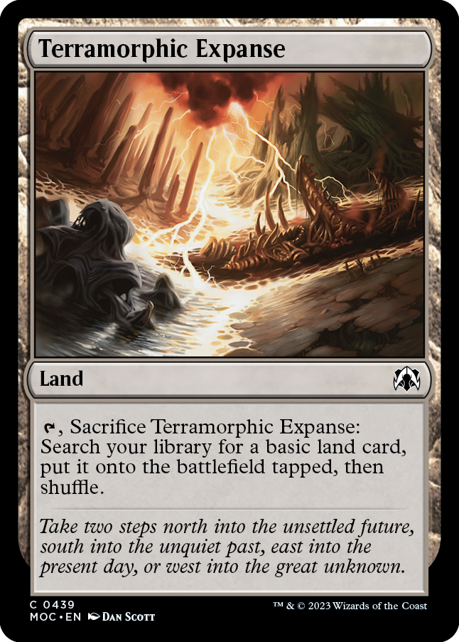 Terramorphic Expanse [March of the Machine Commander] | Lots Moore NSW