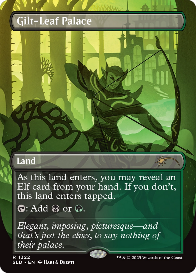 Gilt-Leaf Palace (Rainbow Foil) [Secret Lair Drop Series] | Lots Moore NSW
