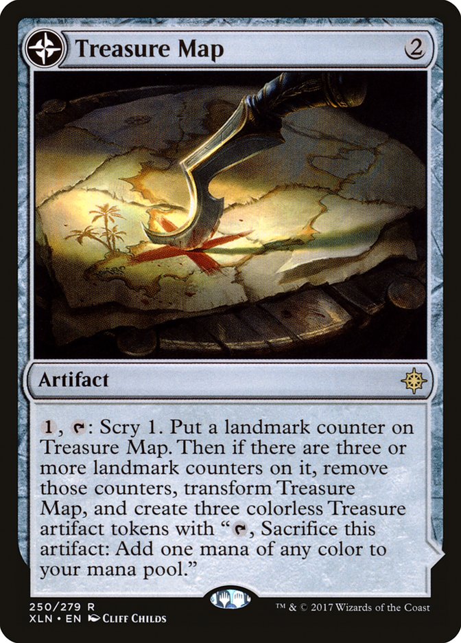 Treasure Map // Treasure Cove [Ixalan] | Lots Moore NSW