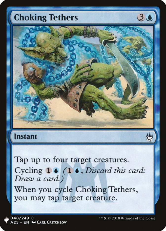 Choking Tethers [Mystery Booster] | Lots Moore NSW