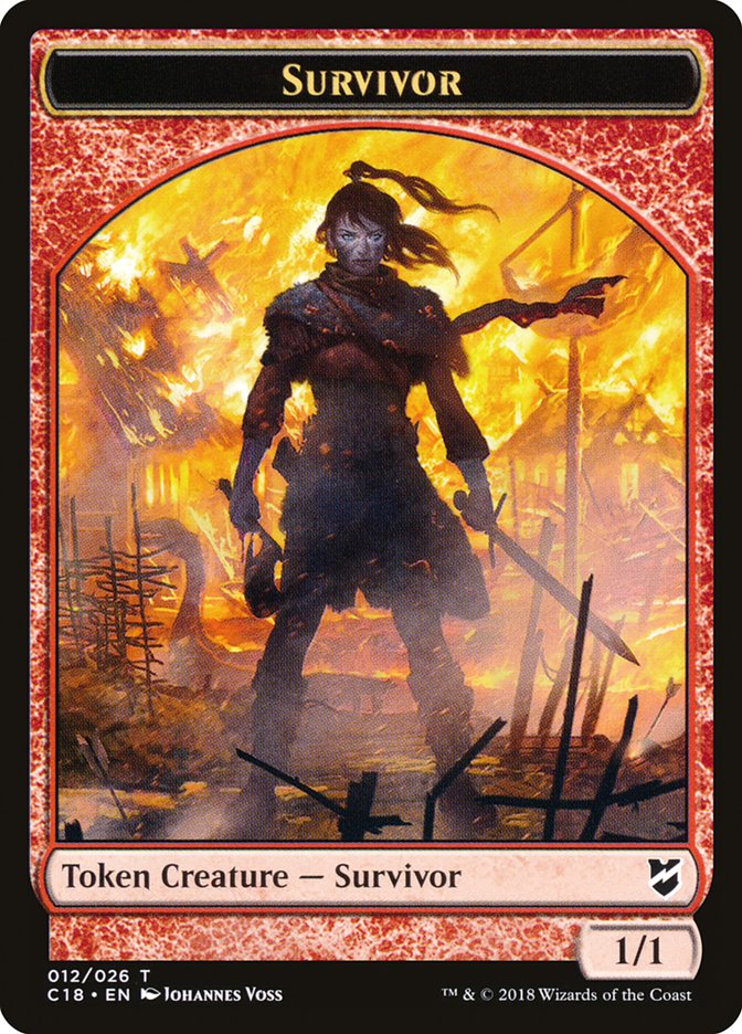 Survivor Token [Commander 2018 Tokens] | Lots Moore NSW