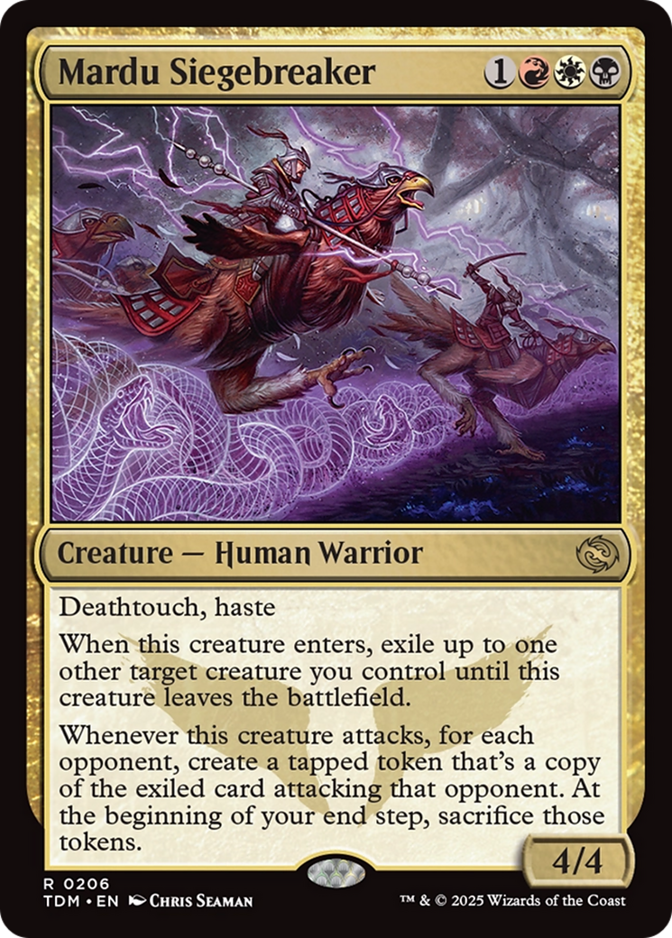 Mardu Siegebreaker [Tarkir: Dragonstorm] | Lots Moore NSW