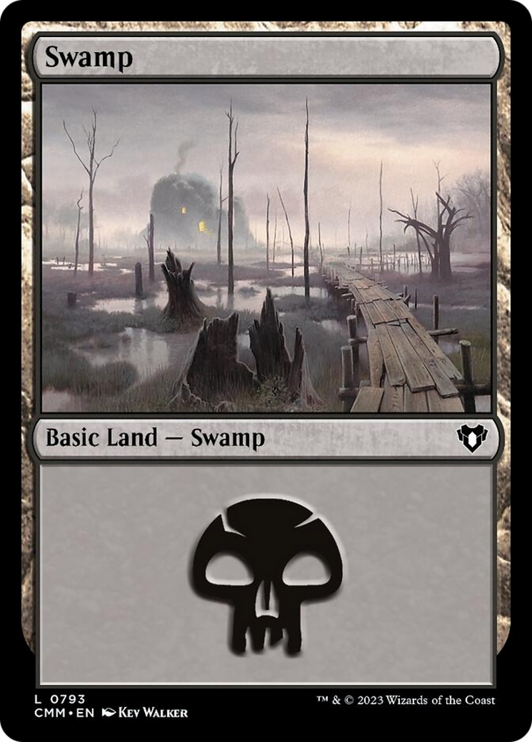 Swamp (793) [Commander Masters] | Lots Moore NSW