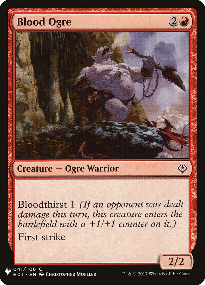 Blood Ogre [Mystery Booster] | Lots Moore NSW