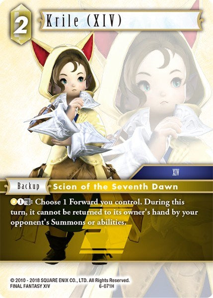 Krile (XIV) [Opus VI] | Lots Moore NSW