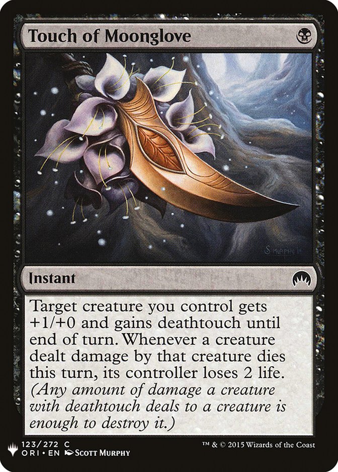 Touch of Moonglove [Mystery Booster] | Lots Moore NSW