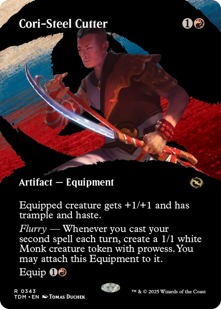 Cori-Steel Cutter (Borderless) [Tarkir: Dragonstorm] | Lots Moore NSW