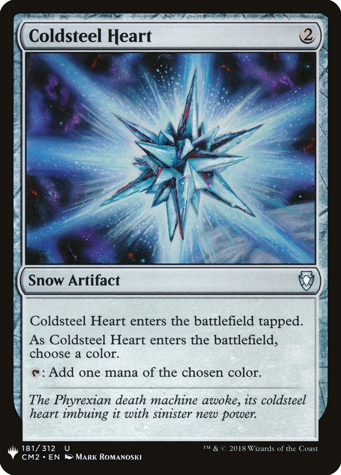 Coldsteel Heart [Mystery Booster] | Lots Moore NSW