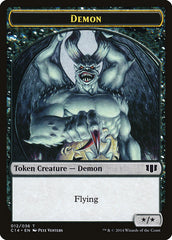 Demon (012/036) // Zombie (016/036) Double-Sided Token [Commander 2014 Tokens] | Lots Moore NSW