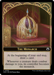 The Monarch // Shapeshifter Double-Sided Token [March of the Machine Commander Tokens] | Lots Moore NSW