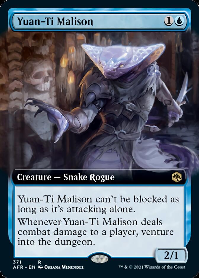 Yuan-Ti Malison (Extended Art) [Dungeons & Dragons: Adventures in the Forgotten Realms] | Lots Moore NSW