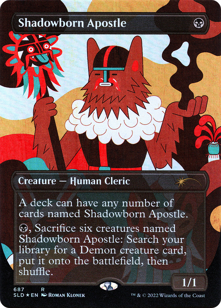 Shadowborn Apostle (687) (Borderless) [Secret Lair Drop Promos] | Lots Moore NSW