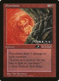 Pyroclasm (Oversized) [Oversize Cards] | Lots Moore NSW