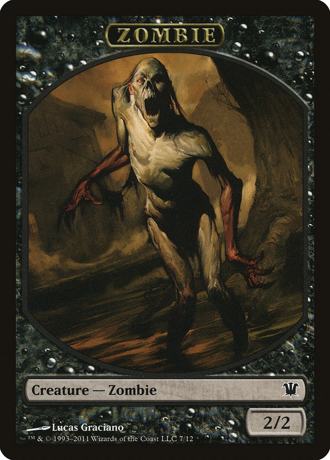 Zombie Token (7/12) [Innistrad Tokens] | Lots Moore NSW