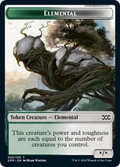 Elemental // Treasure Double-Sided Token [Double Masters Tokens] | Lots Moore NSW