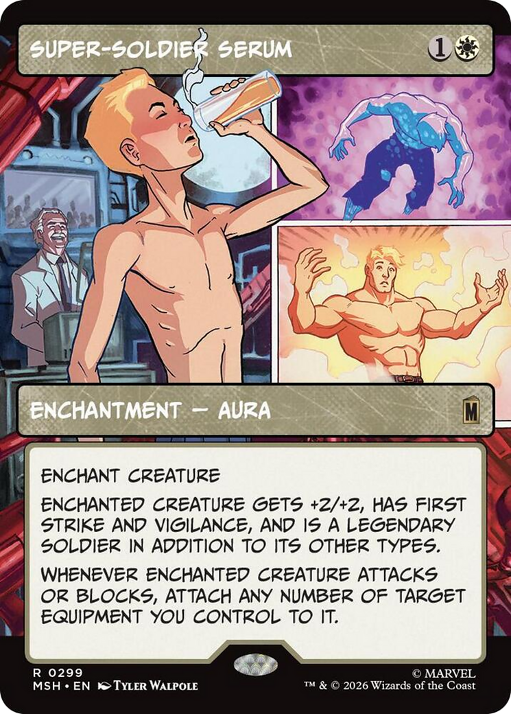 Super-Soldier Serum (Borderless) [Marvel Super Heroes] | Lots Moore NSW