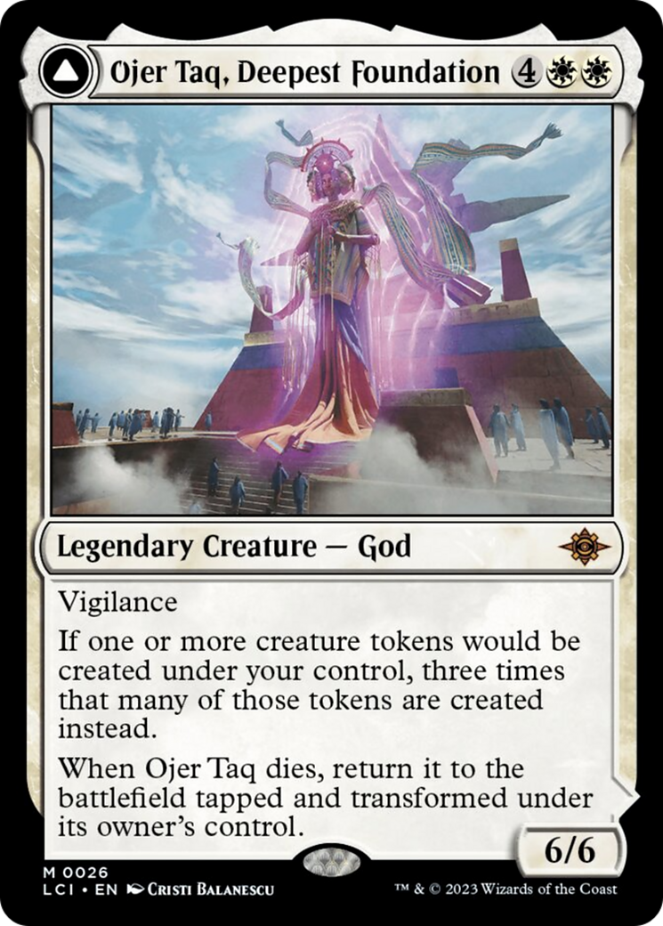 Ojer Taq, Deepest Foundation // Temple of Civilization [The Lost Caverns of Ixalan] | Lots Moore NSW