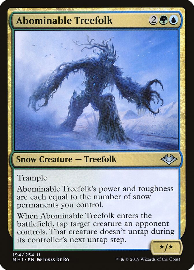 Abominable Treefolk [Modern Horizons] | Lots Moore NSW