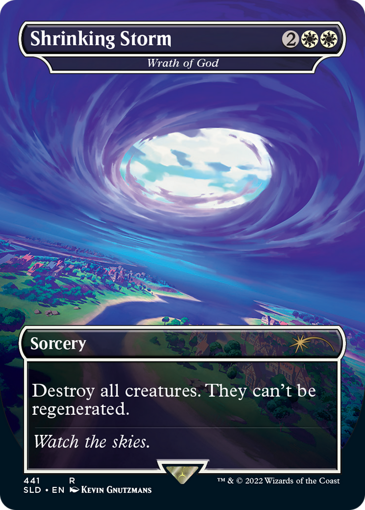 Wrath of God - Shrinking Storm [Secret Lair Drop Series] | Lots Moore NSW