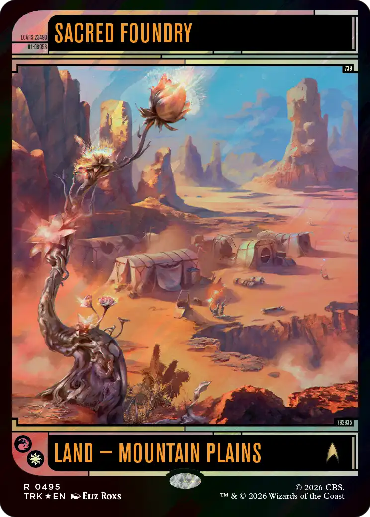 Sacred Foundry (Surge Foil) [Star Trek] | Lots Moore NSW