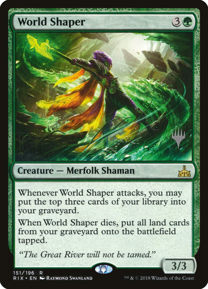 World Shaper (Promo Pack) [Rivals of Ixalan Promos] | Lots Moore NSW
