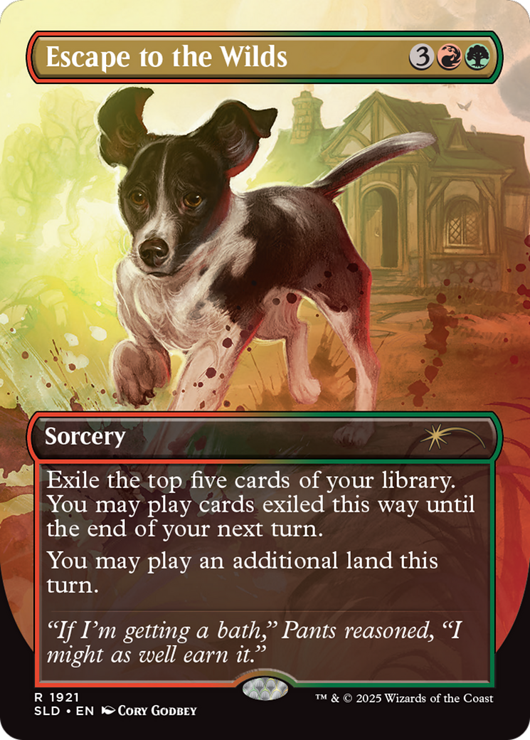 Escape to the Wilds (1921) (Rainbow Foil) [Secret Lair Drop Series] | Lots Moore NSW