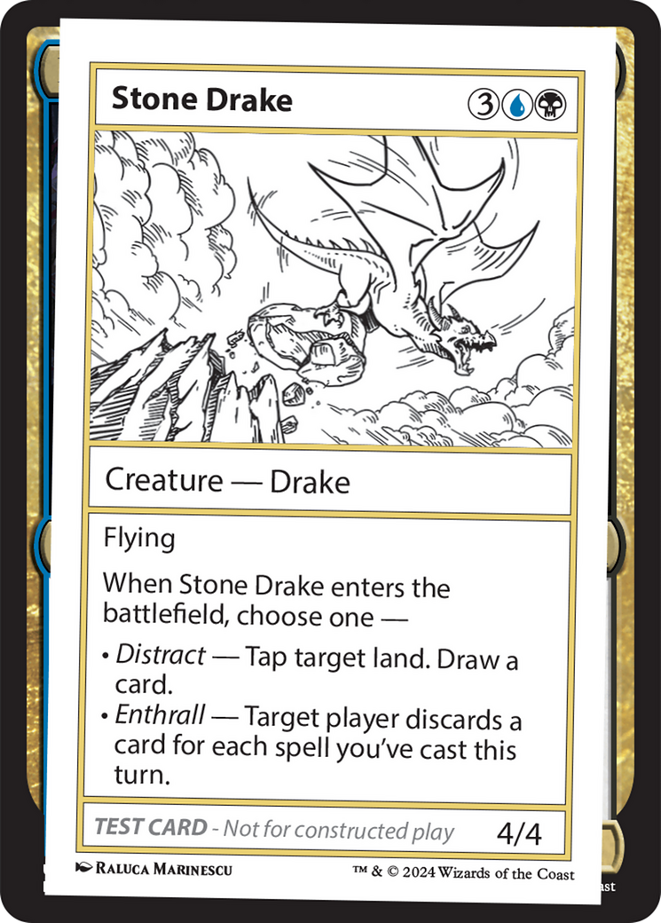 Stone Drake [Mystery Booster 2 Playtest Cards] | Lots Moore NSW