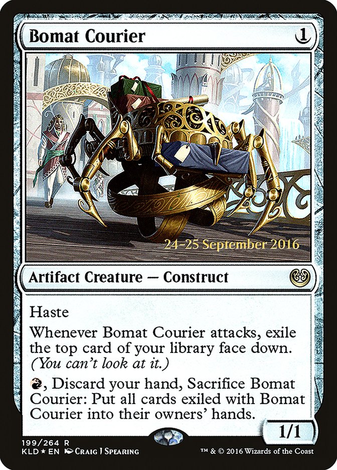 Bomat Courier [Kaladesh Prerelease Promos] | Lots Moore NSW