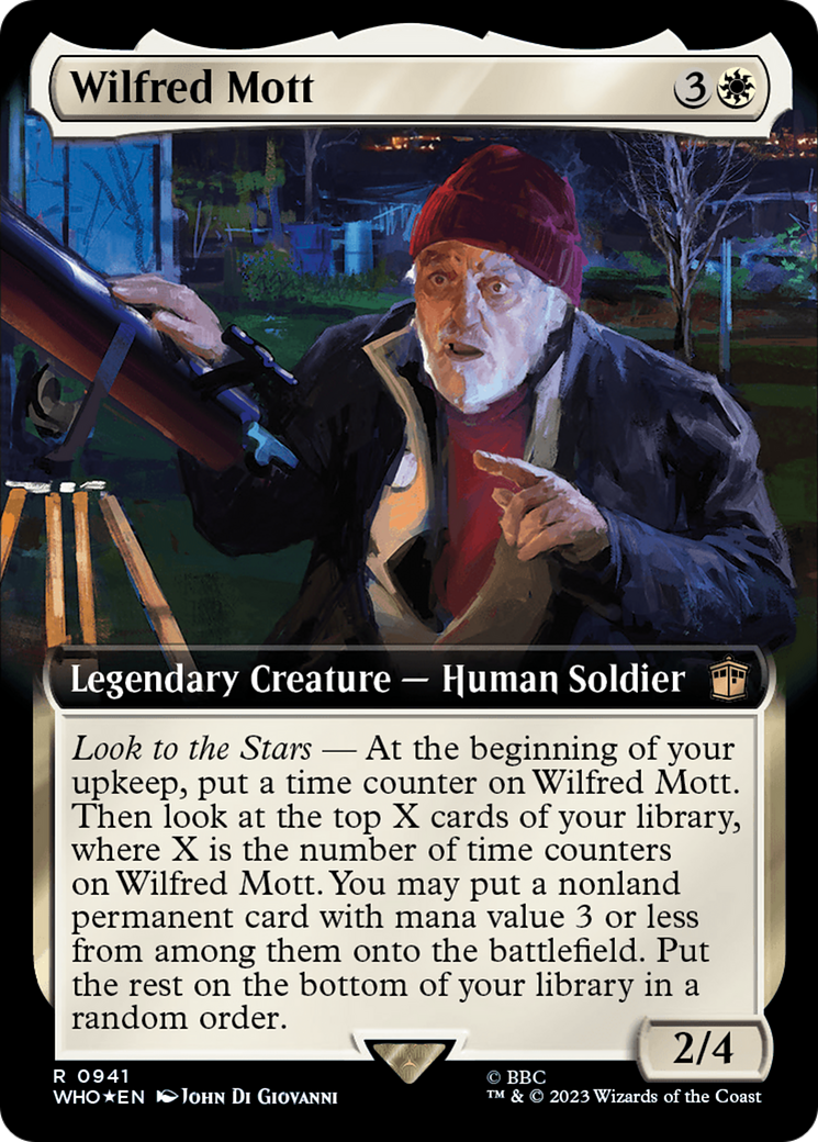 Wilfred Mott (Extended Art) (Surge Foil) [Doctor Who] | Lots Moore NSW