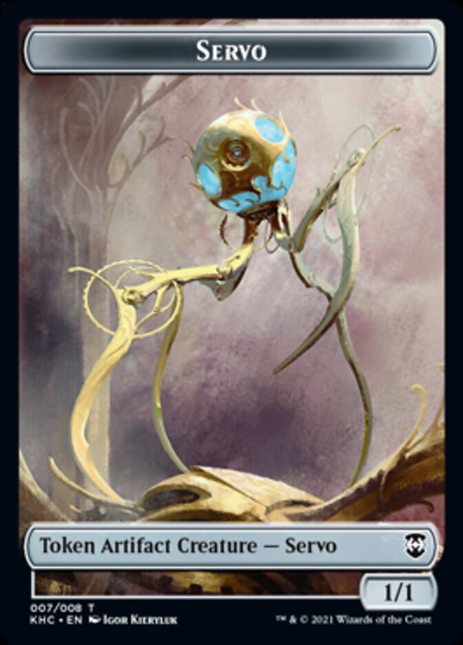 Servo Token [Kaldheim Commander Tokens] | Lots Moore NSW
