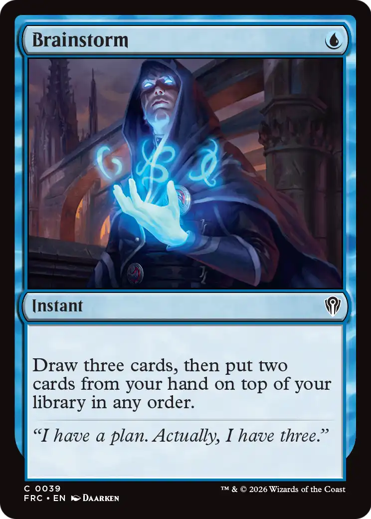 Brainstorm [Reality Fracture Commander] | Lots Moore NSW