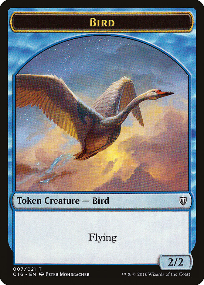 Bird Token (007/021) [Commander 2016 Tokens] | Lots Moore NSW
