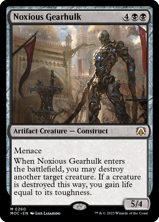 Noxious Gearhulk [March of the Machine Commander] | Lots Moore NSW