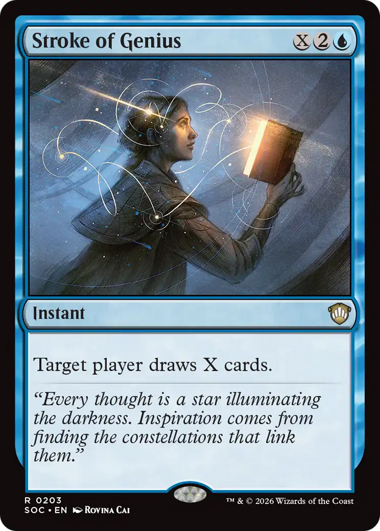 Stroke of Genius [Secrets of Strixhaven Commander] | Lots Moore NSW