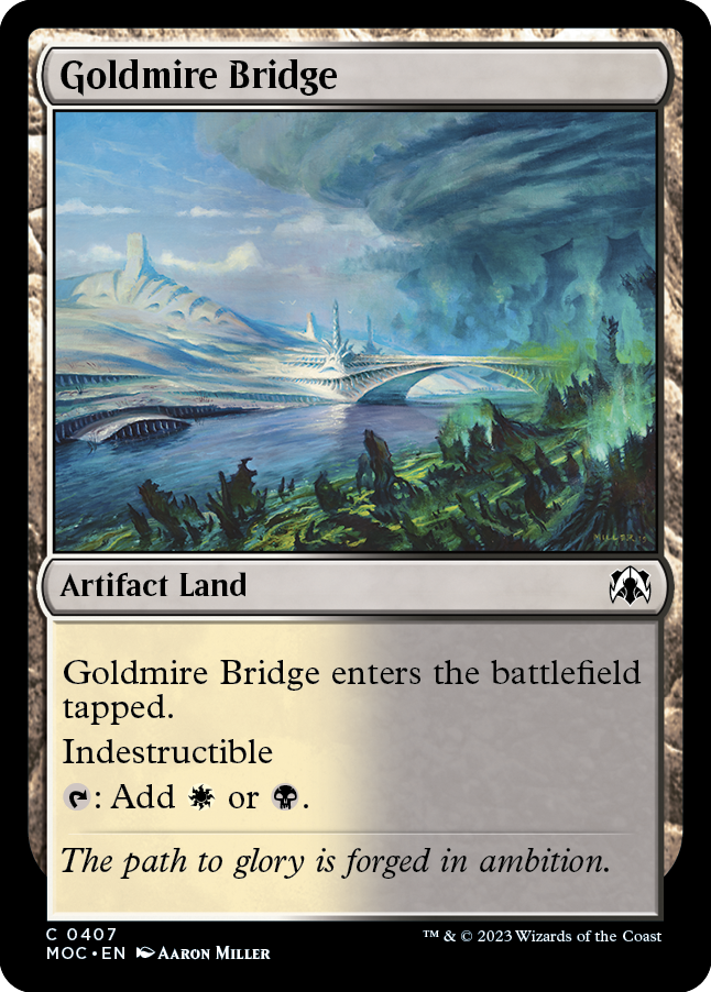 Goldmire Bridge [March of the Machine Commander] | Lots Moore NSW