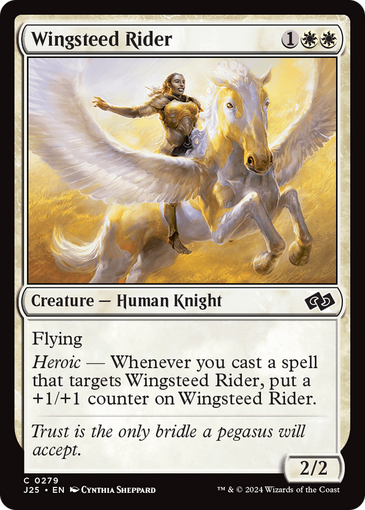 Wingsteed Rider [Foundations Jumpstart] | Lots Moore NSW