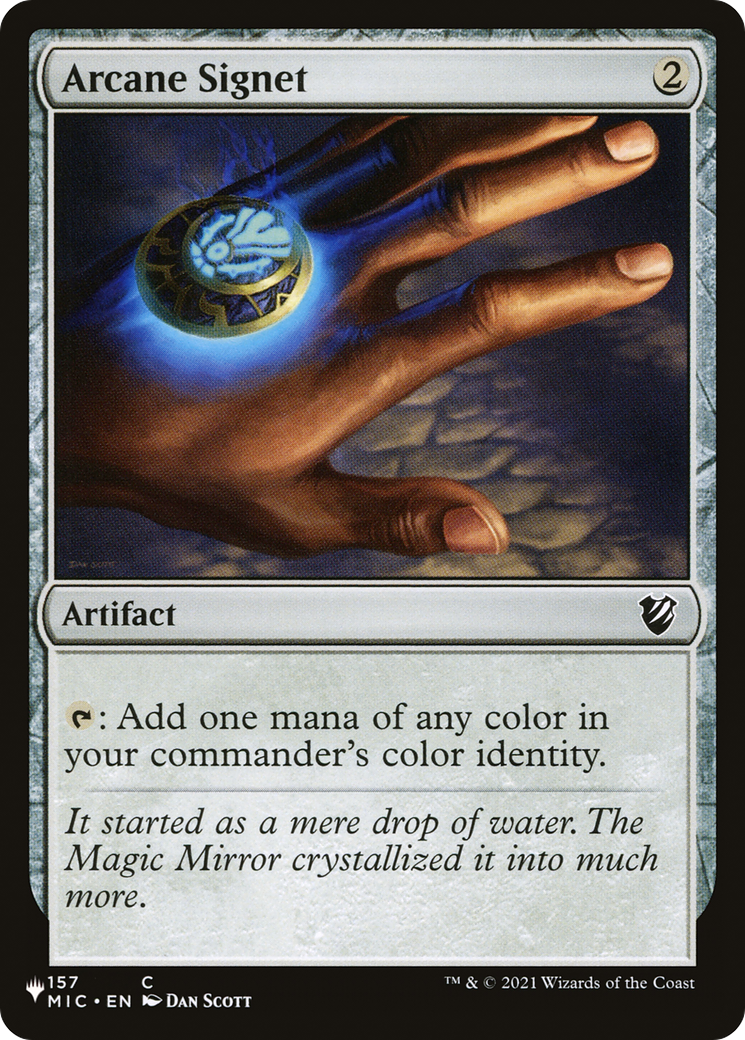 Arcane Signet (MIC) [The List] | Lots Moore NSW