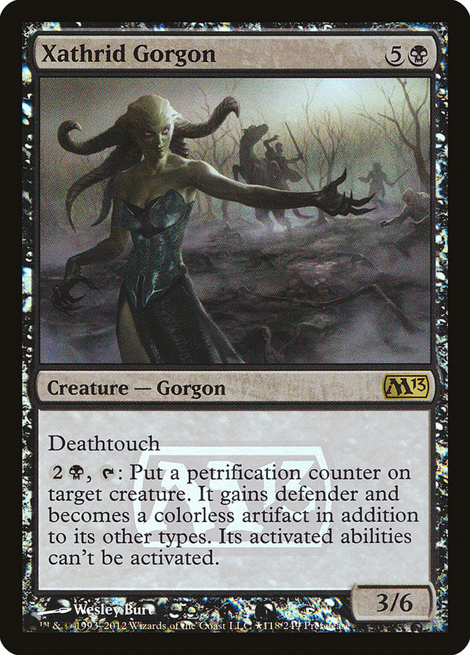 Xathrid Gorgon [Magic 2013 Prerelease Promos] | Lots Moore NSW