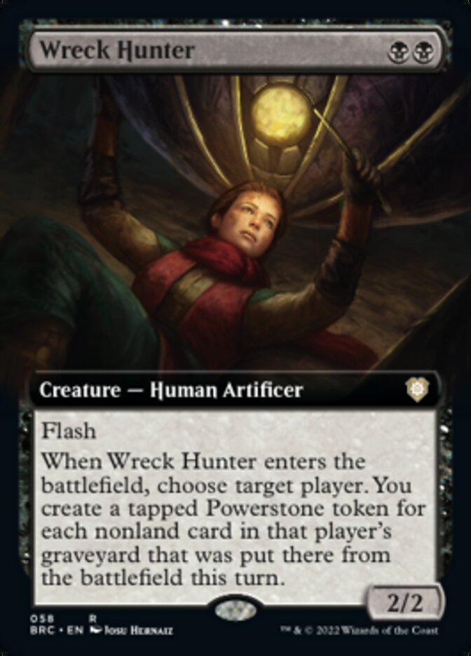 Wreck Hunter (Extended Art) [The Brothers' War Commander] | Lots Moore NSW