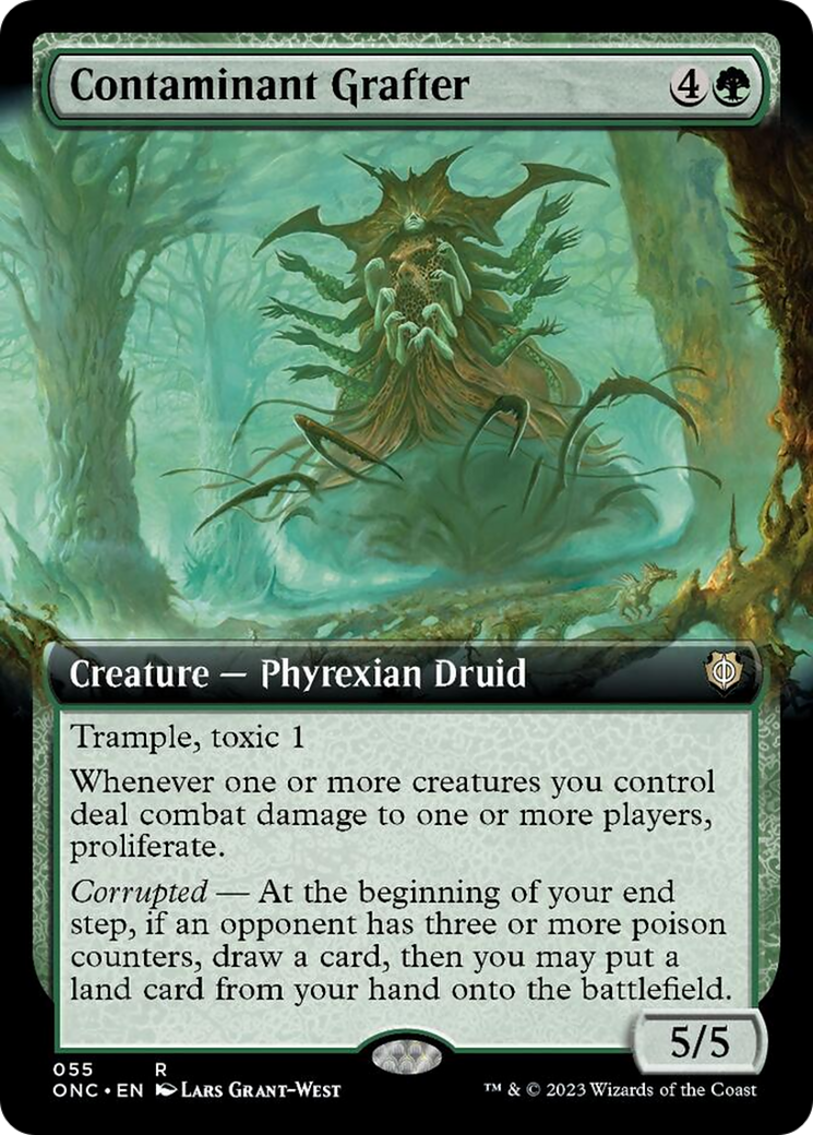 Contaminant Grafter (Extended Art) [Phyrexia: All Will Be One Commander] | Lots Moore NSW