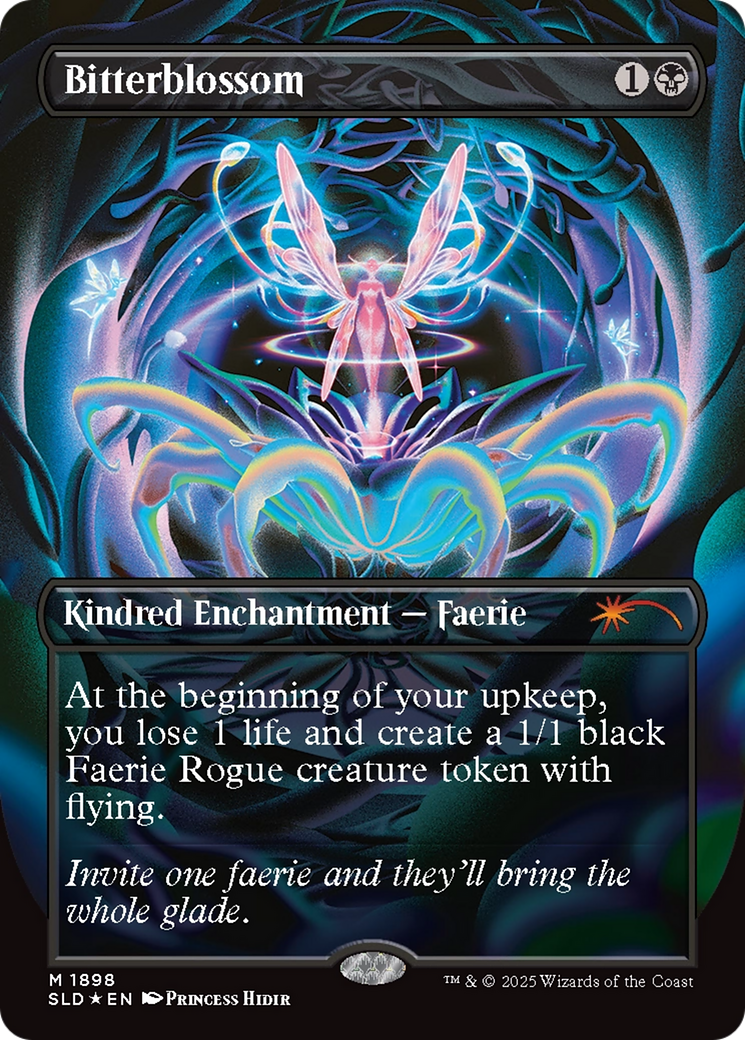 Bitterblossom (Double Rainbow Foil) [Secret Lair Drop Series] | Lots Moore NSW