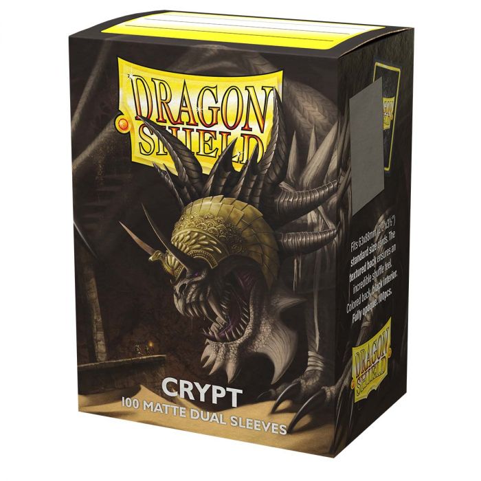 Sleeves - Dragon Shield - Box 100 - Standard Size Dual Matte Crypt Neonen | Lots Moore NSW