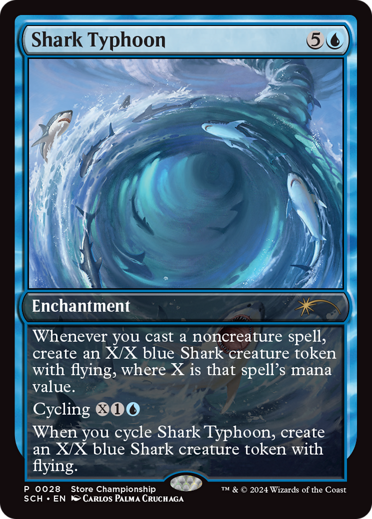 Shark Typhoon (Store Championship) [Bloomburrow Promos] | Lots Moore NSW