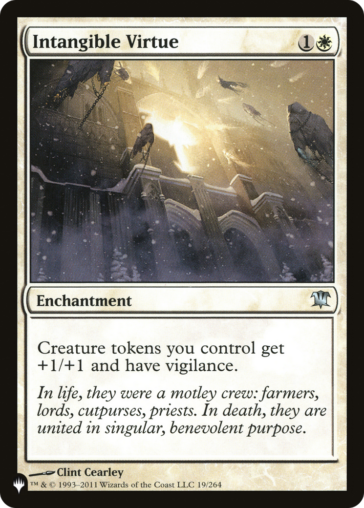 Intangible Virtue [The List] | Lots Moore NSW