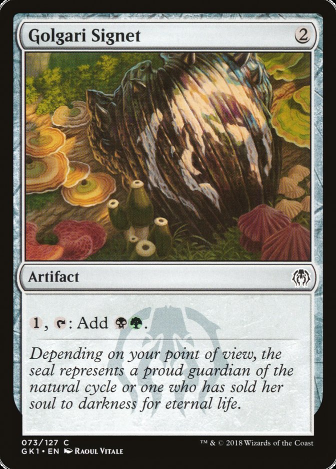 Golgari Signet [Guilds of Ravnica Guild Kit] | Lots Moore NSW