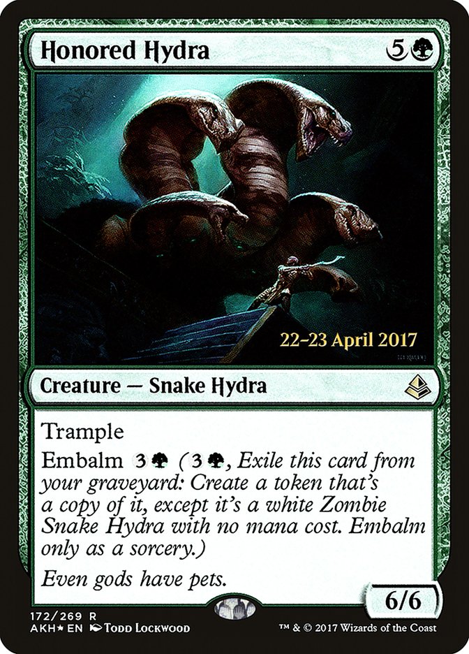 Honored Hydra [Amonkhet Prerelease Promos] | Lots Moore NSW
