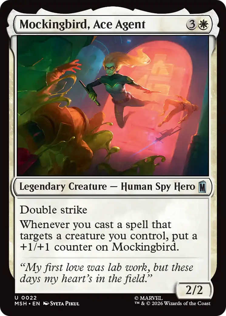 Mockingbird, Ace Agent [Marvel Super Heroes] | Lots Moore NSW