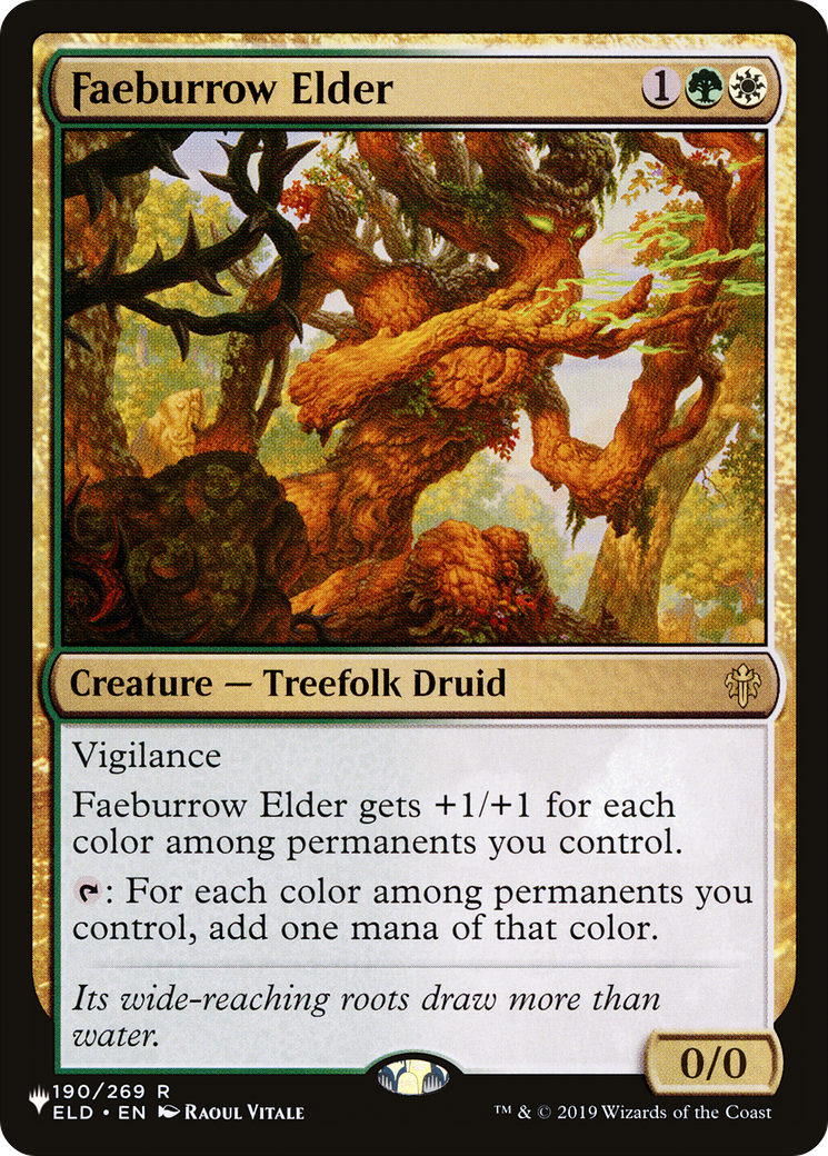 Faeburrow Elder [The List] | Lots Moore NSW