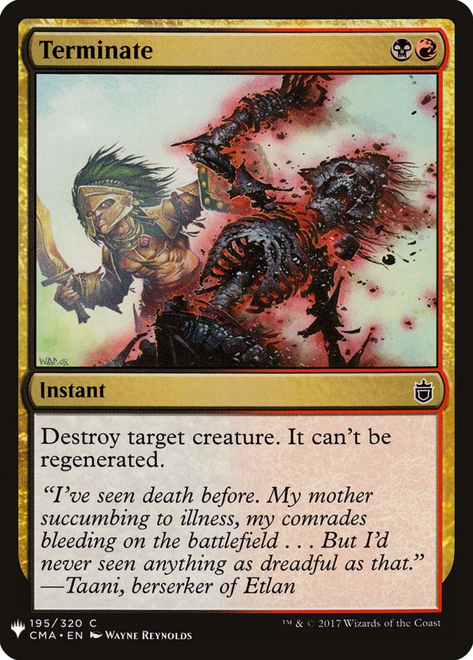 Terminate [Mystery Booster] | Lots Moore NSW