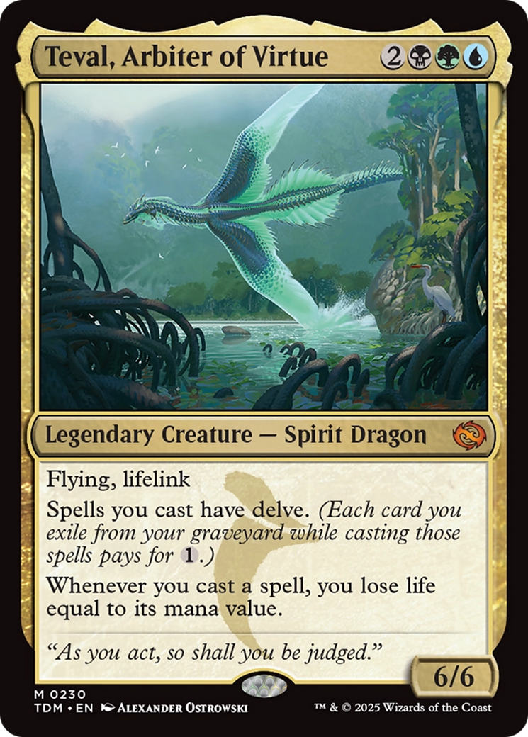 Teval, Arbiter of Virtue [Tarkir: Dragonstorm] | Lots Moore NSW